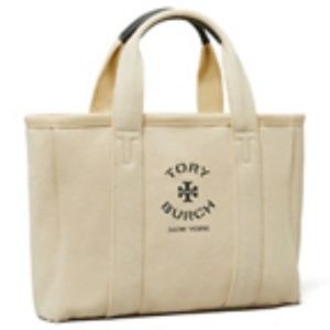 Mini Mercer Tote bag with a inside pocket ; Measurements 16”x12”x4.5”